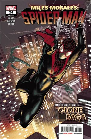 Miles Morales: Spider-Man (2018) issue 24 Taurin Clarke Cover