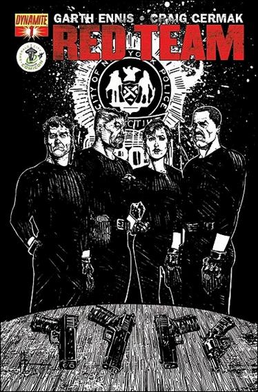 Red Team issue 1-F Howard Chaykin Emerald City Con Cover 1/200