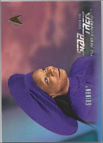 Star Trek: The Next Generation - The Episode Collection Season Five (Base Set) card 518 Guinan