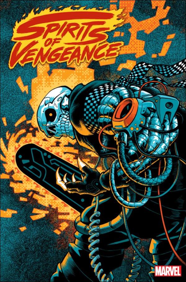 Spirits of Vengeance (2024) issue 5-C J. Gonzo Cover
