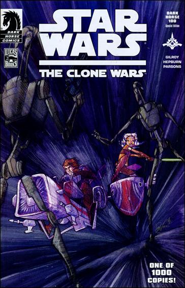 Star Wars: The Clone Wars issue 1-B Dark Horse 100 Cover 1/1000