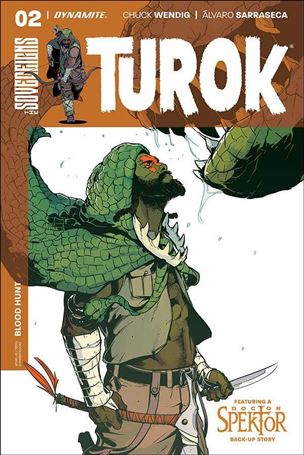 Turok (2017) issue 2-B Alvaro Sarreseca Cover