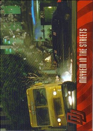 Daredevil: The Movie (Base Set) card 40 Mayhem In The Streets
