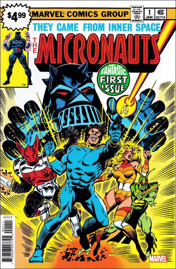 Micronauts (1979) issue 1-C Facsimile Edition (2023)