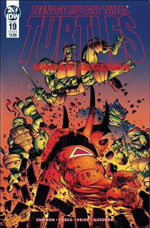 Teenage Mutant Ninja Turtles: Urban Legends issue 19-B Erik Larsen Cover