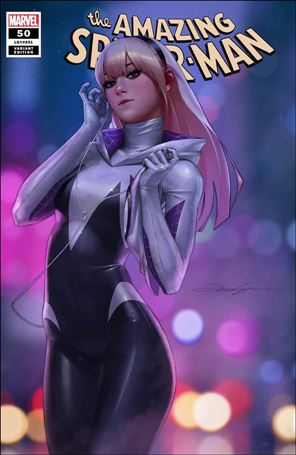 Amazing Spider-Man (2018) issue 50-K Jeehyung Lee Frankies/Golden Apple Cover