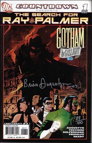 Countdown Presents: The Search for Ray Palmer: Gotham by Gaslight issue 1-B DF (Signed by Brian Augustyn) 1/100