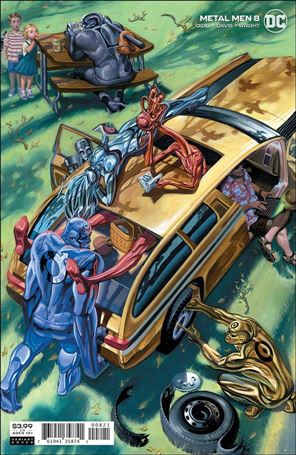 Metal Men (2019) issue 8-B Steve Rude Cover