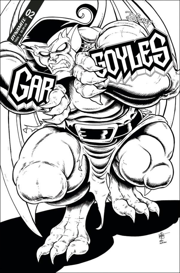 Gargoyles (2022) issue 2-U Ken Haeser B&W Homage 1:7 Cover