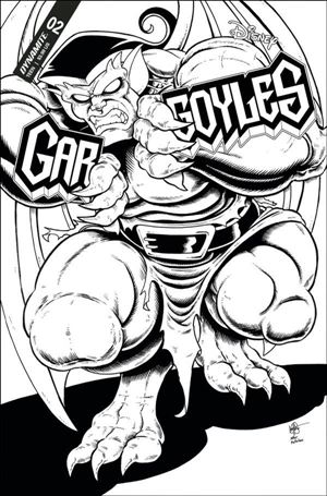 Gargoyles (2022) issue 2-U Ken Haeser B&W Homage 1:7 Cover