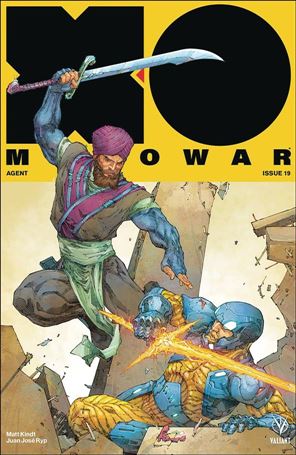 X-O Manowar (2017) issue 19 Kenneth Rocafort Cover