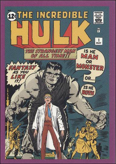 Incredible Hulk (Base Set) card 51 Incredible Hulk Cover #1