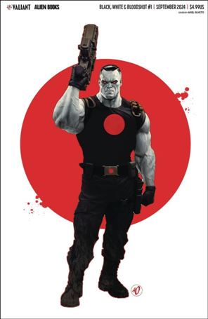 Black White & Bloodshot issue 1-I Ariel Olivetti 1:25 Homage Cover