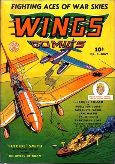 Wings Comics (1940) issue 9