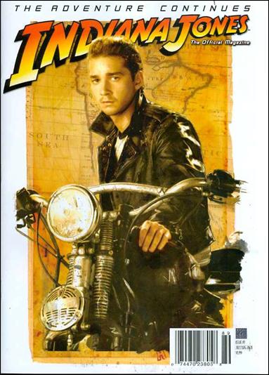 Indiana Jones: The Official Magazine issue 2-B Previews "Mutt Williams" Cover