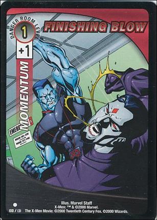 X-Men Trading Card Game (Base Set) card 100 Finishing Blow