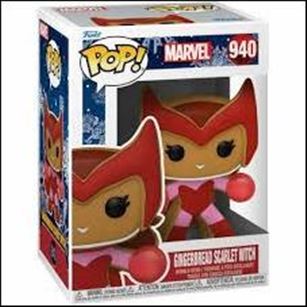 POP! Marvel figure 940 Gingerbread Scarlet Witch 
