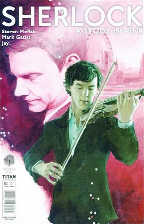 Sherlock: A Study in Pink issue 2-C Claudia Ianniciello Cover