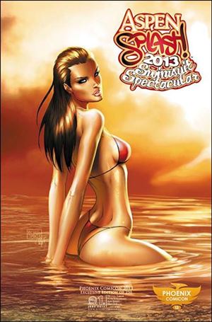 Aspen Splash: 2013 Swimsuit Spectacular issue 1-B Michael Turner Phoenix Comicon Cover 1/250