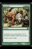 Magic the Gathering: Duel Decks: Garruk vs. Liliana (Base Set) card 24 Overrun