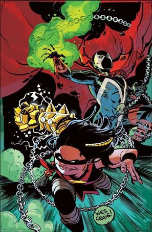 Kaya issue 3-C Wes Craig Spawn Cover