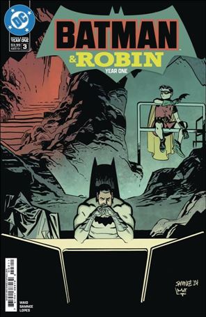 Batman and Robin: Year One  issue 3 Chris Samnee Cover