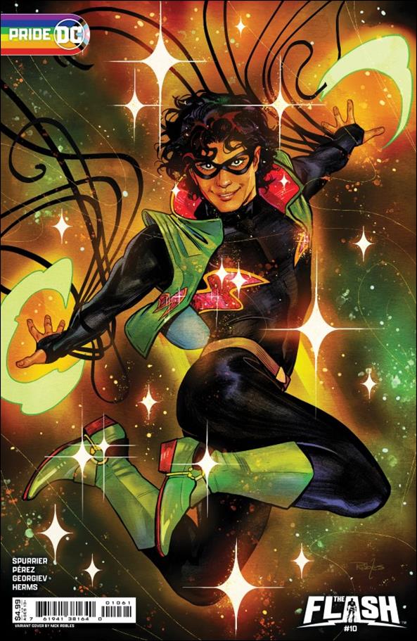 Flash (2023) issue 10-D Nick Robles DC Pride Cardstock Cover