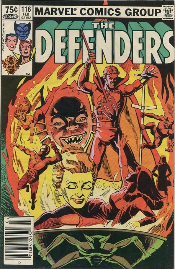 Defenders (1972) issue 116-C Canadian Price Cover