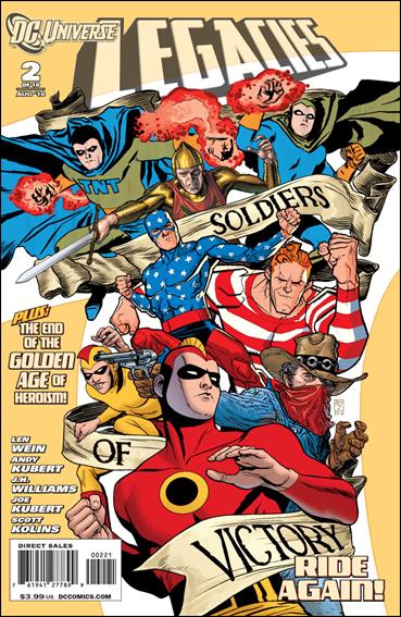 DCU: Legacies issue 2-B J.H. Williams III 1:25 Cover