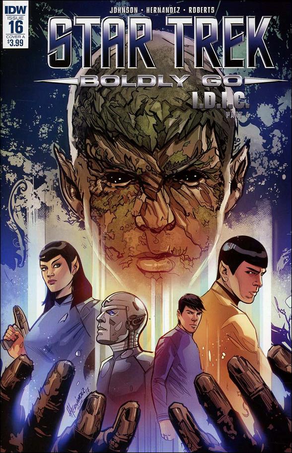 Star Trek: Boldly Go issue 16 Angel Hernandez Cover