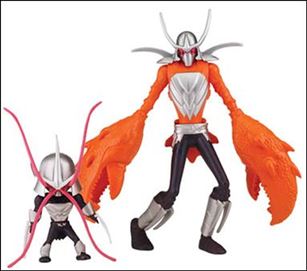 Teenage Mutant Ninja Turtles (2012) figure 78-B Mutant Shredders (Loose)