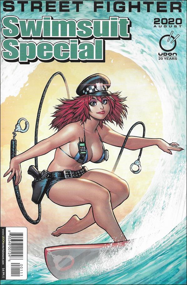 Street Fighter 2020 Swimsuit Special issue 1 Adam Warren Cover
