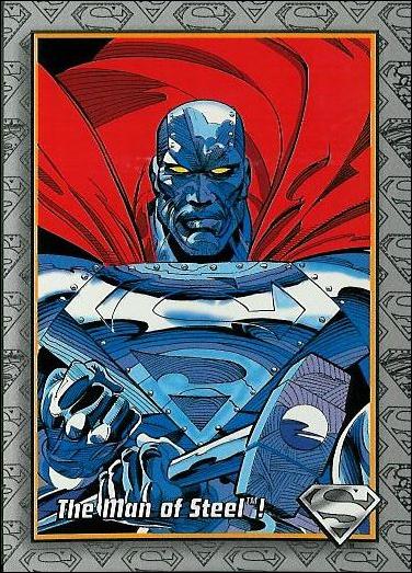 Return of Superman (Base Set) card 3 The Man of Steel!