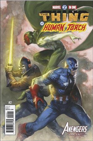 Marvel 2-In-One issue 2-B Gabriele Dell'Otto Avengers Cover