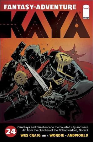Kaya issue 24 Wes Craig Cover