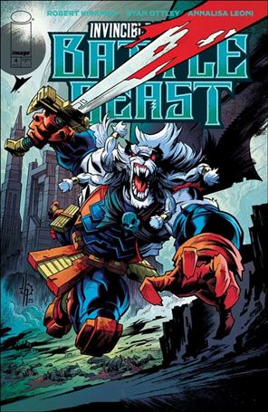 Invincible Universe: Battle Beast issue 4-D Jason Howard 1:25 Cover
