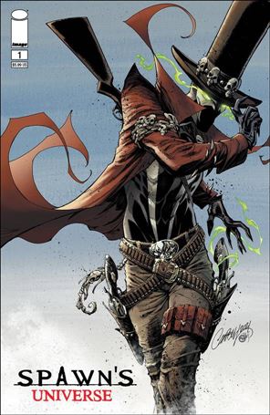 Spawn's Universe issue 1-B J. Scott Campbell Gunslinger Spawn Cover