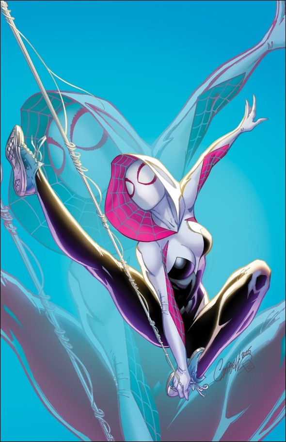 All-New Spider-Gwen: Ghost-Spider issue 1-F J. Scott Campbell Virgin 1:100 Cover