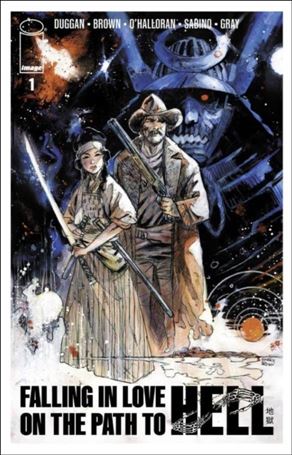 Falling in Love on the Path to Hell issue 1-B Garry Brown Promo Ashcan Cover