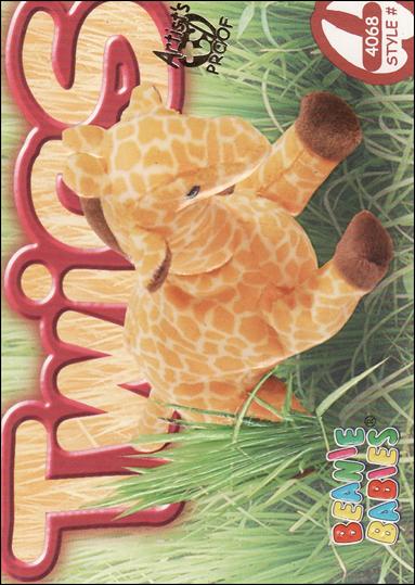 Beanie Babies Series 4 (Artist Proof Parallel Base Set) card 250 Twigs