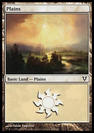 Magic the Gathering: Avacyn Restored (Base Set) card 230 Plains