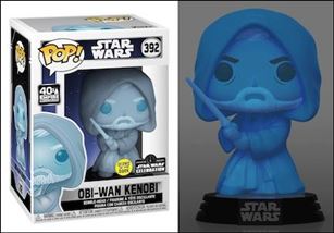 POP! Star Wars figure 392 Obi-Wan Kenobi (GITD) 1/3000