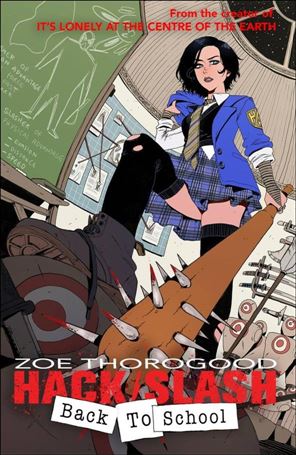 Hack / Slash: Back to School issue 1 Zoe Thorogood Cover
