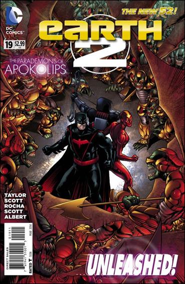 Earth 2 issue 19 Barry Kitson Cover