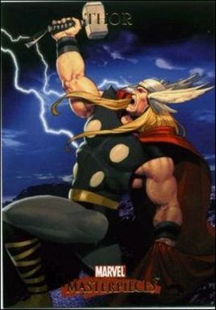 2007 Marvel Masterpieces (Base Set) card 86 Thor