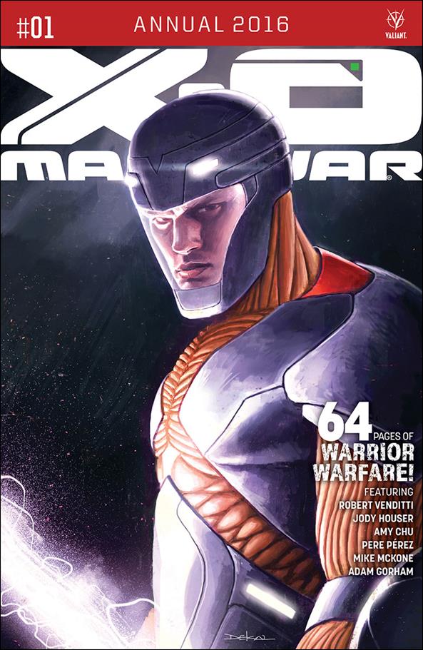 X-O Manowar Annual 2016 issue 1-D Jeff Dekal 1:20 Cover