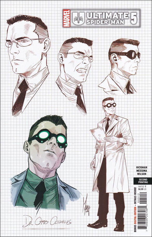 Ultimate Spider-Man (2024) issue 5-J Marco Checchetto Design Cover (Second Printing)