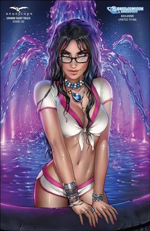 Grimm Fairy Tales (2005) issue 122-D Dawn McTeigue Planet Comicon Cover 1/500