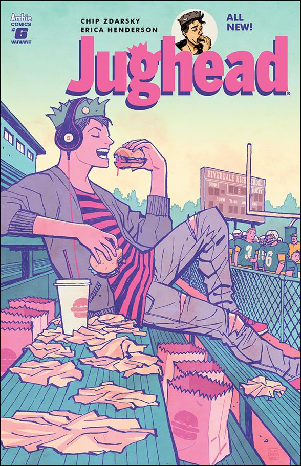 Jughead (2015) issue 6-B Cliff Chiang Cover