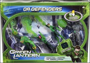 Green Lantern (Movie) 4-Packs figure 1 OA Defenders